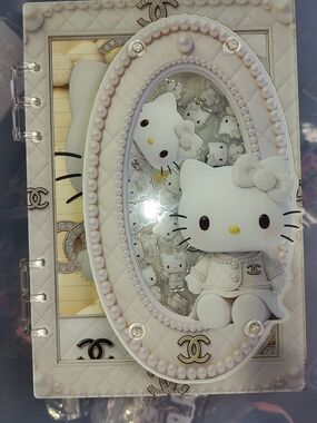 New! Hello Kitty Chanel A5 Shaker Notebooks-